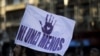 Manifestación contra la violencia machista del colectivo feminista argentino "Ni una menos". Reuters/Archivo