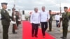 López Obrador y Díaz-Canel en Campeche, México el 11 de febrero de 2023.