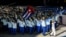 La delegación cubana en la inauguración de los juegos de Barranquilla.