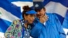 Daniel Ortega y Rosario Murillo. (AP/.Alfredo Zúñiga)