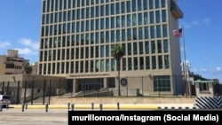La embajada de EEUU en La Habana, Cuba. (Foto: murillomora/Instagram)