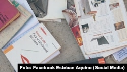 Libros y tesis de la escuela de Diseño en Cuba terminan en la basura