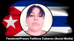 Cartel por la libertad de la presa política cubana Yilian Oramas García. (Facebook/Presos Políticos Cubanos)
