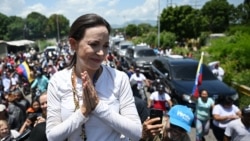 María Corina Machado: "Son horas muy duras, pero vamos a triunfar"