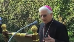 Histórica instalación de una réplica de la Patrona de Cuba en los Jardines del Vaticano