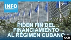 Piden fin del financiamiento europeo al régimen cubano