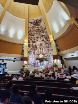 Celebración en la Ermita de la Caridad del Cobre, en Miami, el 8 de septiembre de 2025.