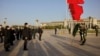 Miguel Díaz-Canel en una ceremonia en el Monumento a los Héroes del Pueblo, en la Plaza Tiananmen, en Beijing, China. (Alejandro Azcuy/Courtesy of Cuban Presidency/Handout via Reuters).