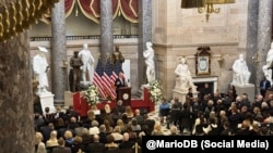 El congresista Mario Díaz-Balart agradece a los exmiembros del Congreso de EEUU por honrar la memoria de su hermano Lincoln Diaz-Balart.