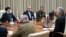 Una reunión de la delegación iraní con Díaz-Canel.
