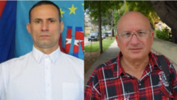 José Daniel Ferrer (izq) y Félix Navarro. Web Screenshot 