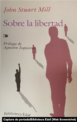 "Sobre la libertad", de John Stuart Mill. (Captura de portada/Biblioteca Edaf)