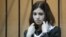  Fotografía fechada el 26 de abril de 2013 de Nadezhda Tolokónnikova, integrante del grupo "punk" ruso Pussy Riot. 