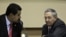 Raúl Castro y Nicolás Maduro.