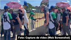 Mike Hammer de visita en Cienfuegos